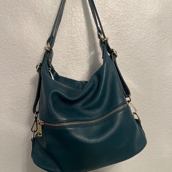 Lavorazione Artigiana Leather Crossbody Hobo - Picture 11 of 11